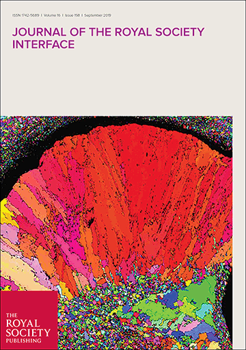 Journal of The Royal Society Interface Cover Image for Volume 16, Issue 158