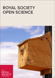 Royal Society Open Science Cover Image for Volume 3, Issue 1