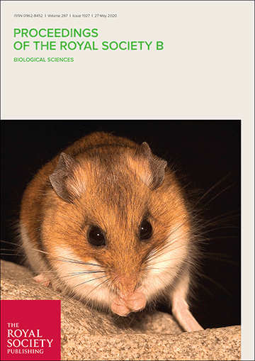 Proceedings of the Royal Society B: Biological Sciences Cover Image for Volume 287, Issue 1927