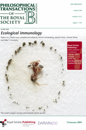 Philosophical Transactions of the Royal Society B: Biological Sciences Cover Image for Volume 364, Issue 1513
