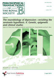 Philosophical Transactions of the Royal Society B: Biological Sciences Cover Image for Volume 368, Issue 1615