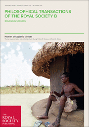 Philosophical Transactions of the Royal Society B: Biological Sciences Cover Image for Volume 372, Issue 1732